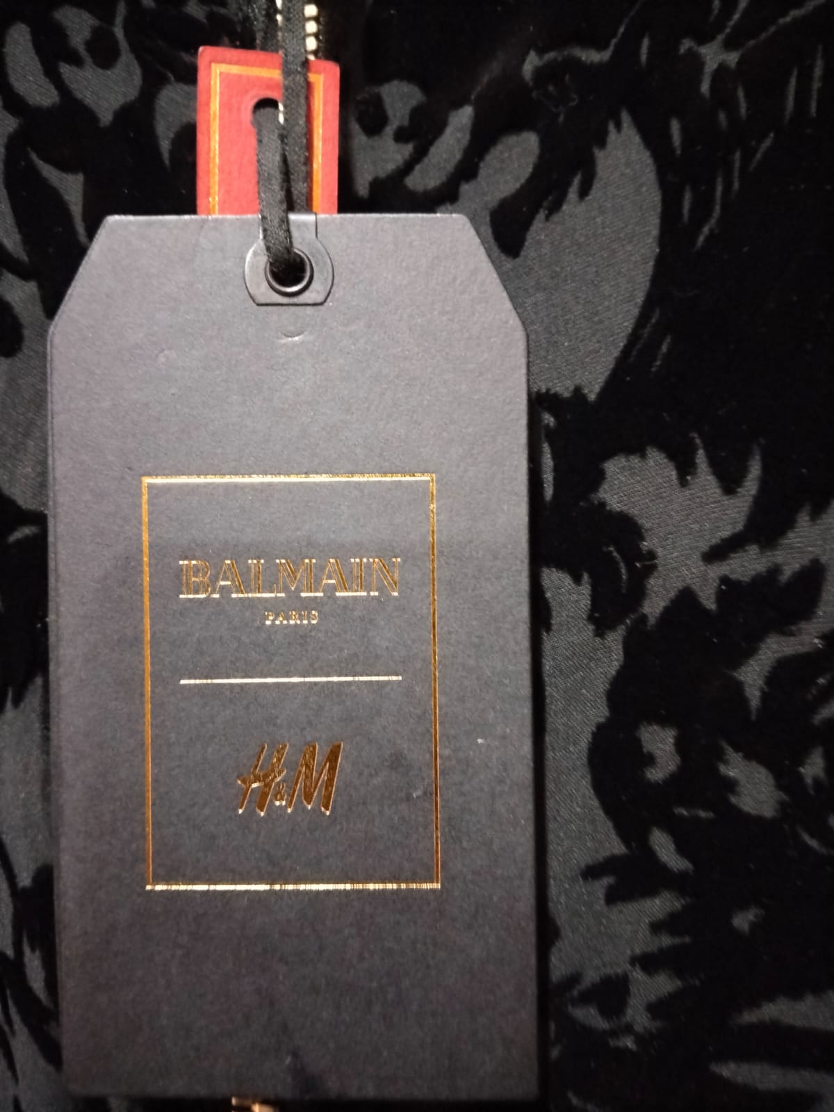H&M BALLMAN PARIS|M|BUST 17|BLACK VELVET MINI BODYCON DRESS