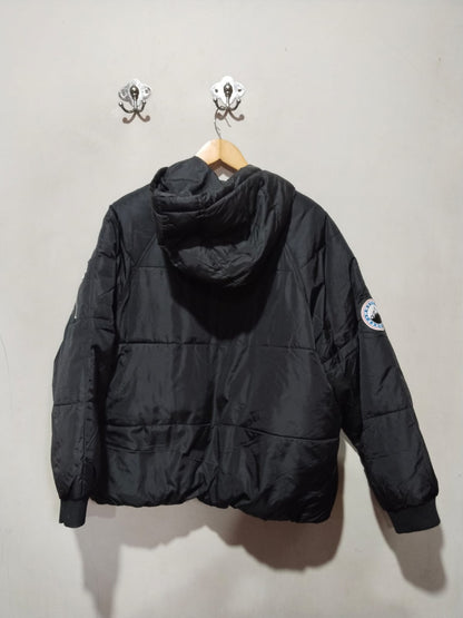 BOOHOO|XL|BUST 26|Quilted Hooded Puffer Jacket