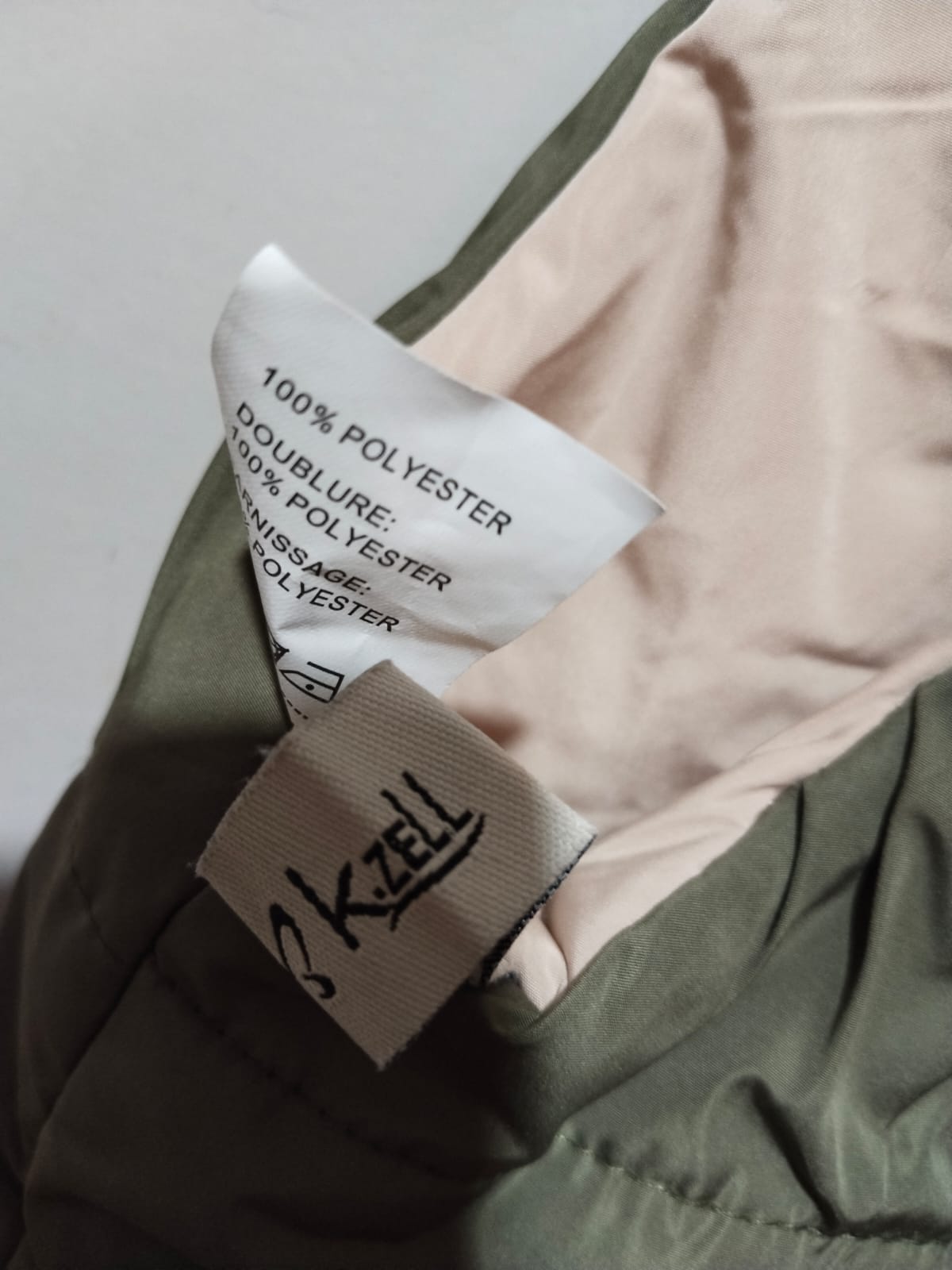 K.ZELL|M|BUST 21|HIGH NECK PUFFER VEST