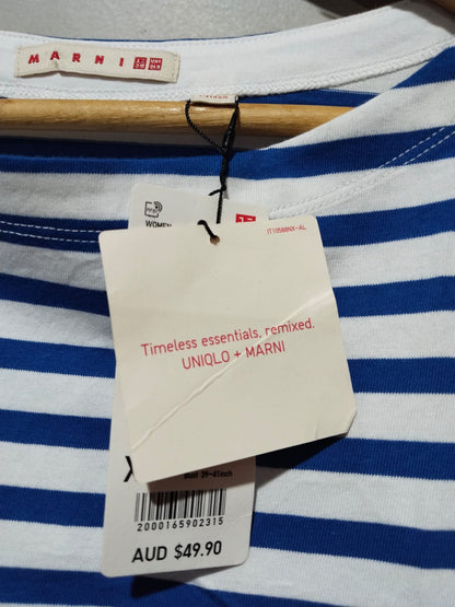 UNIQLO MARNI|L/XL|BUST 21|Striped Midi Dress