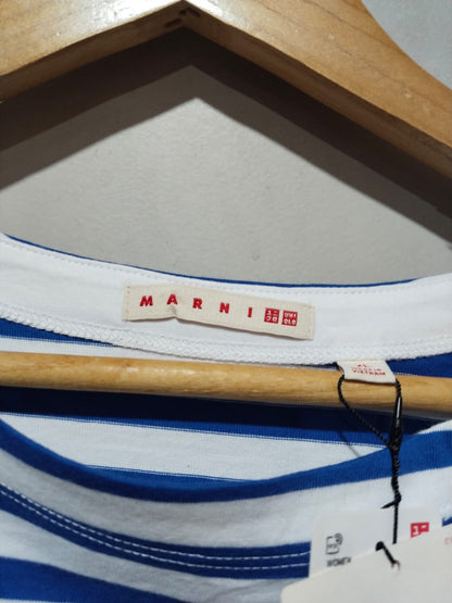UNIQLO MARNI|L/XL|BUST 21|Striped Midi Dress