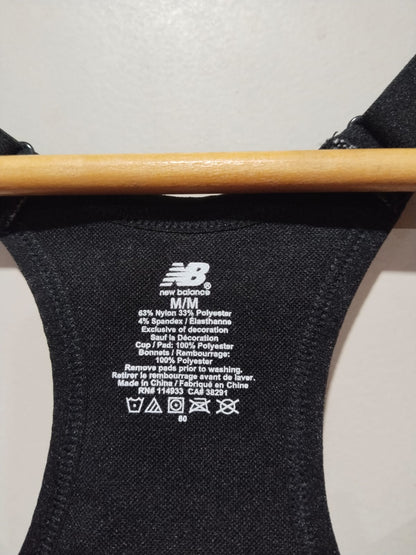 NEW BALANCE|S/M|BUST 12.5|CAMOUFLAGE RACERBACK SPORTS BRA