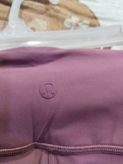 LULULEMON|M|WAIST 30|WUNDER UNDER HIGH-RISE TIGHT FLOCKED