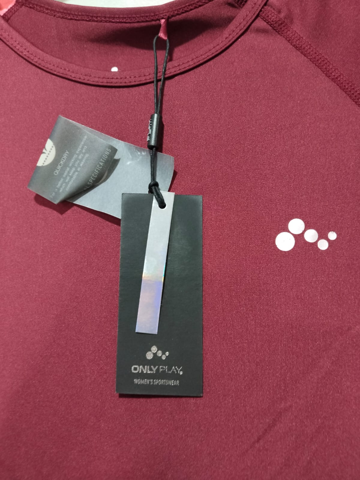 ONLY PLAY|S|BUST 16.5|AUBRION HYDE PARK CROSS COUNTRY SHIRT