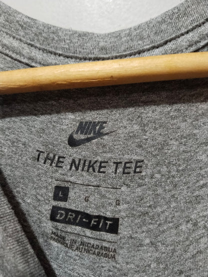NIKE |L|BUST 20|GRAY NIKE "CASCADE CHRISTIAN" T-SHIRT