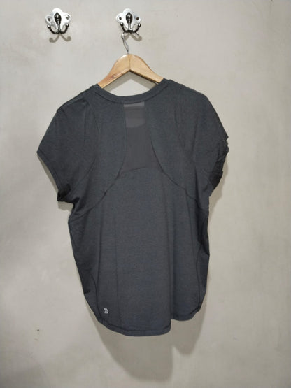 ALL IN MOTION|L|BUST 21.5|DARK GRAY ATHLETIC T-SHIRT