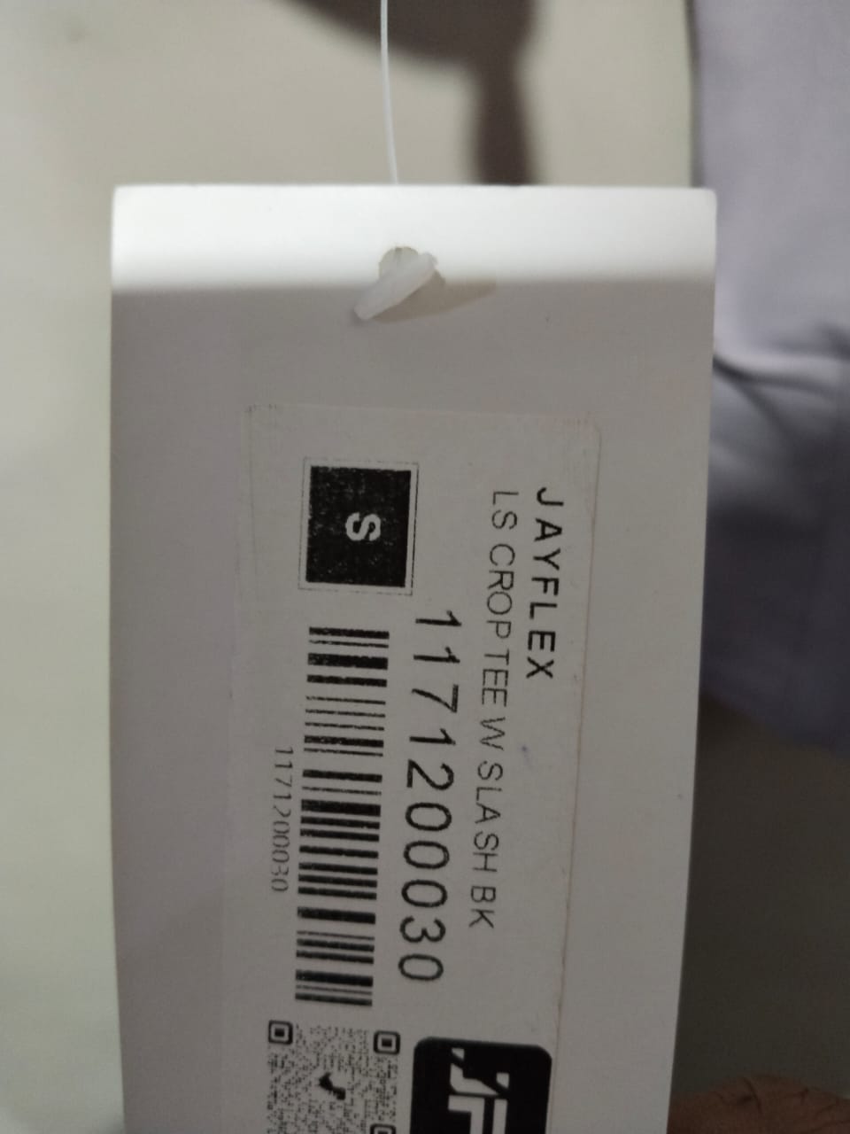 JAYFLEX|S|BUST 15| LONG SLEEVE CROP TOP