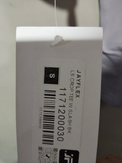 JAYFLEX|S|BUST 15| LONG SLEEVE CROP TOP