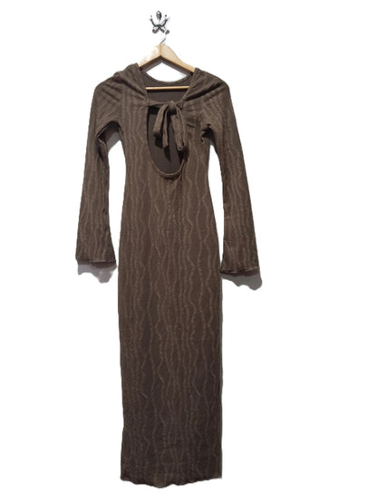 SHEIN |XS|BUST 14|Women's Open Back Tie Detail Midi Dress