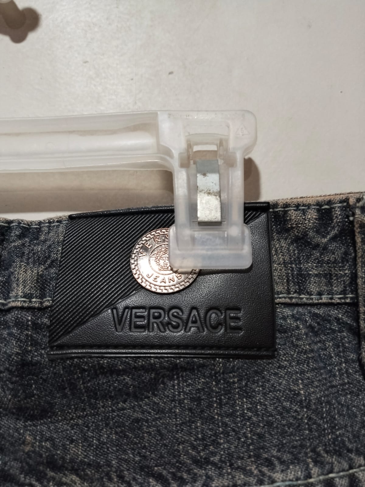 VERSACE|L|WAIST 34|Straight Fit Denim Jeans