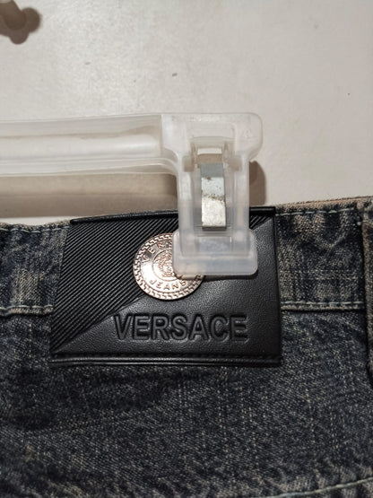 VERSACE|L|WAIST 34|Straight Fit Denim Jeans