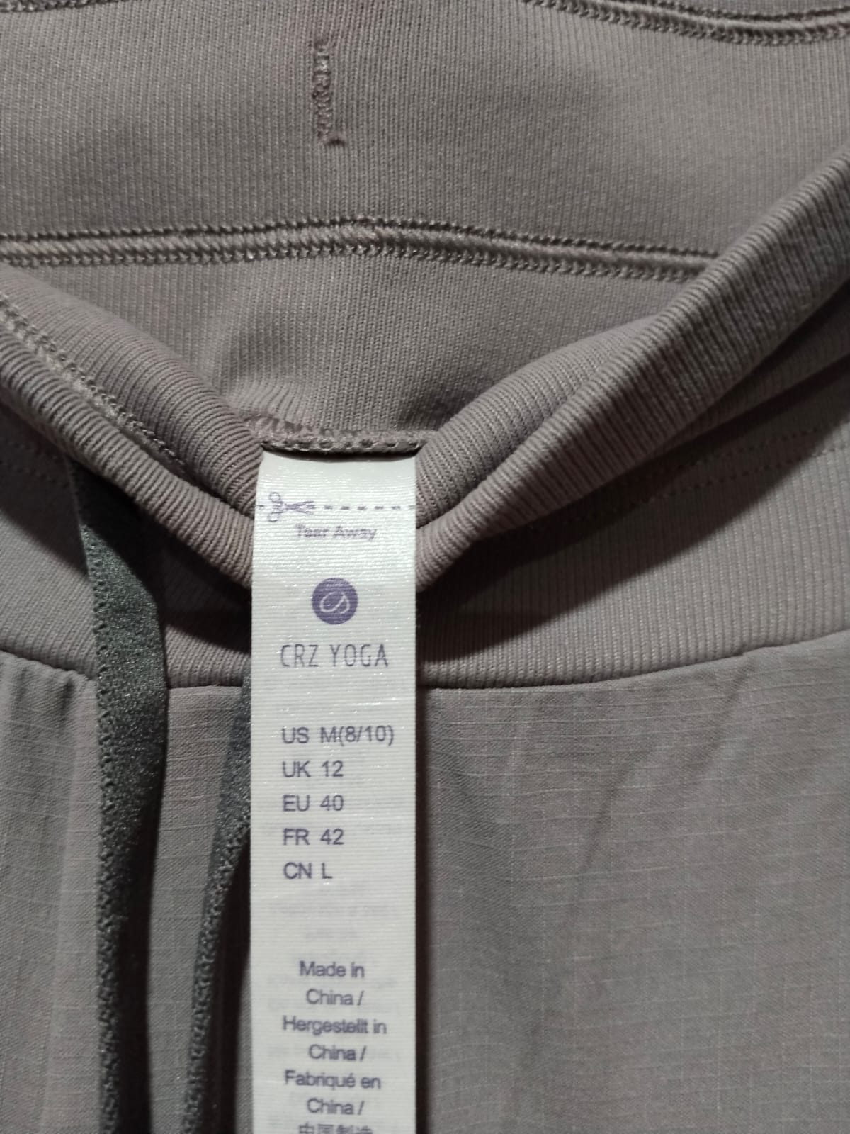 CRZ YOGA|M/L|WAIST 31|Grey Jogger Sweatpants