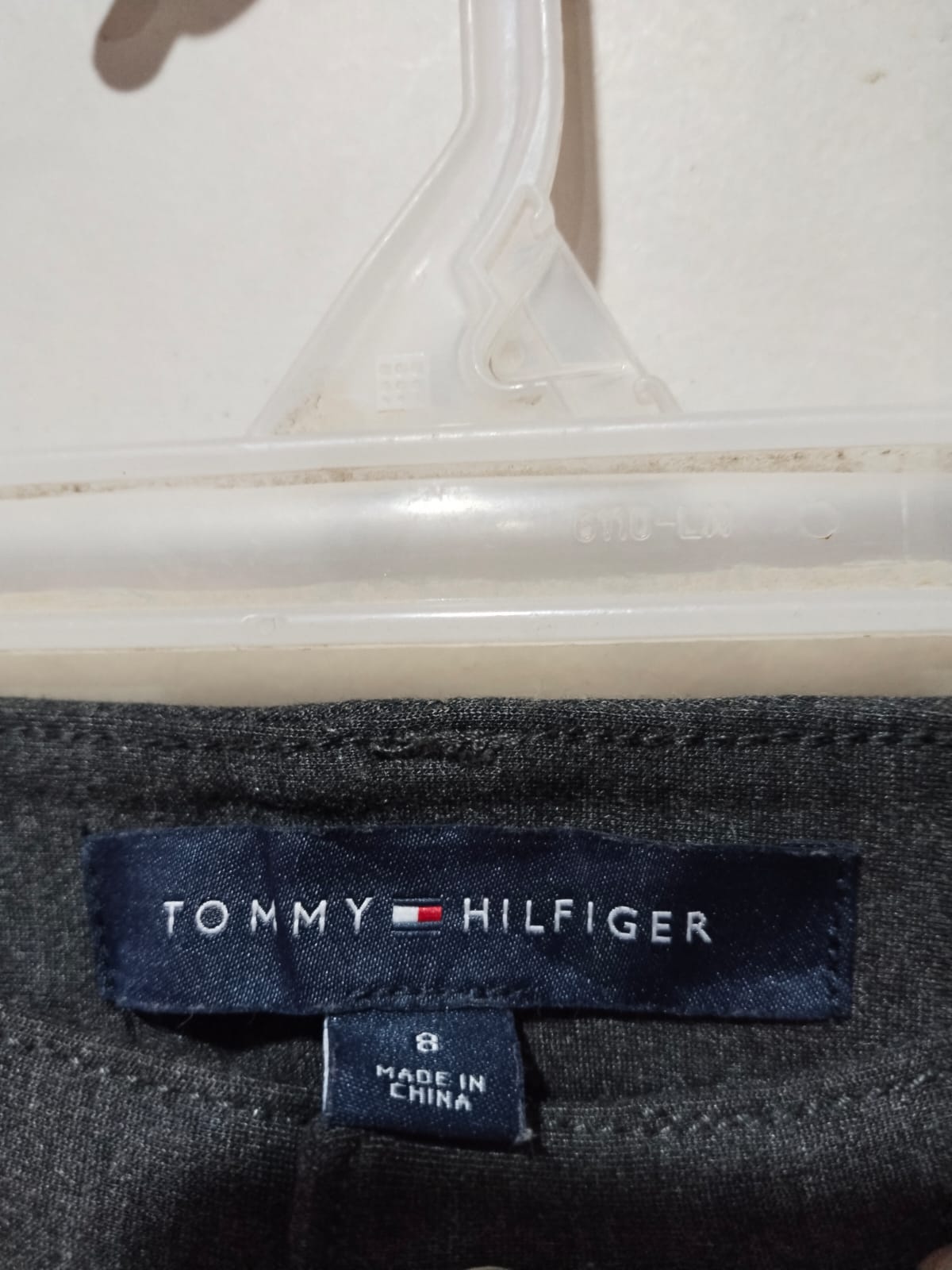 TOMMY HILFIGER|M|WAIST 32|Dark Grey Straight-Leg Pants