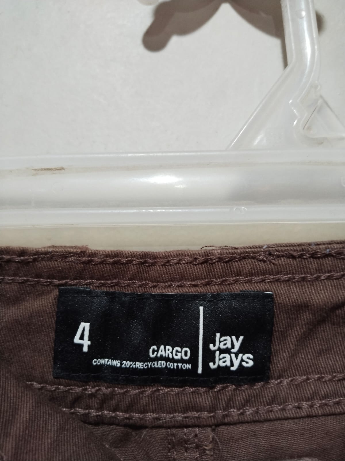 JAY JAYS CARGO|S|WAIST 28|Chocolate Brown Wide Leg Cargo Pants