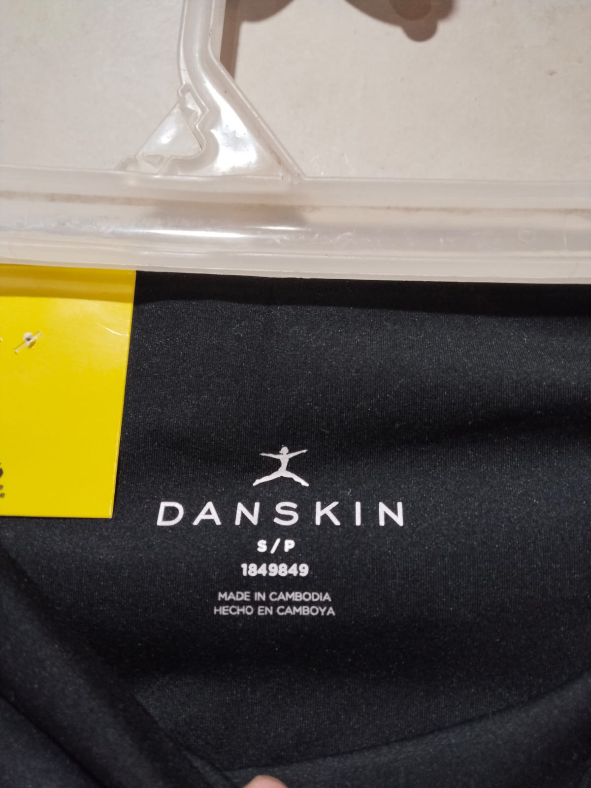 DANSKIN|S|WAIST 24|Black Athletic Leggings with Side Pockets