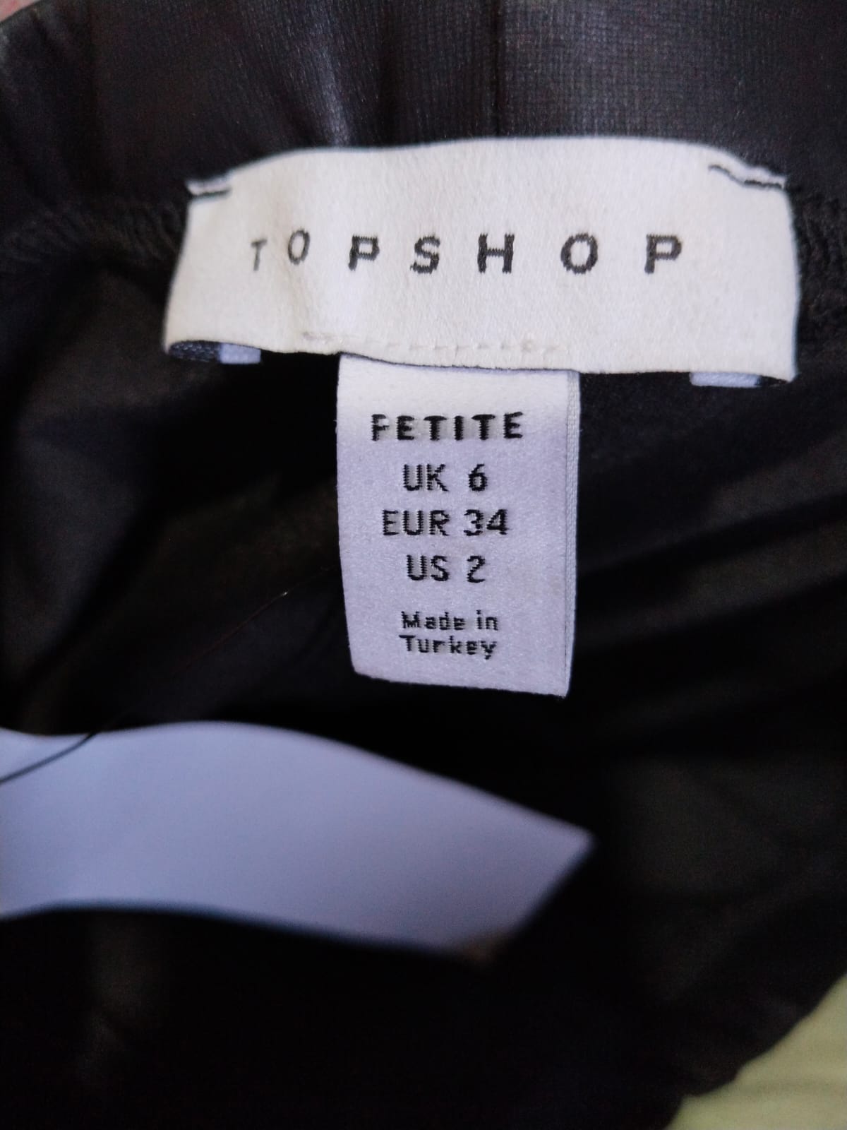 TOPSHOP|XS|WAIST 24|Women's High Waisted Kick Flare Trousers