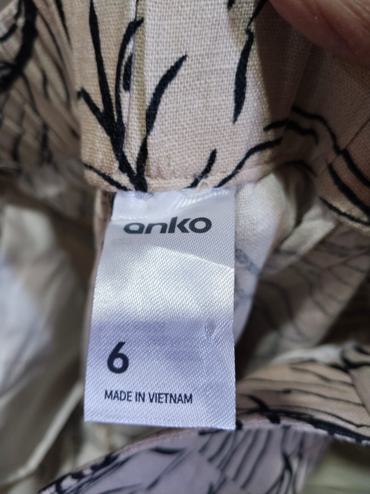 ANKO WIDE LEG TROUSER