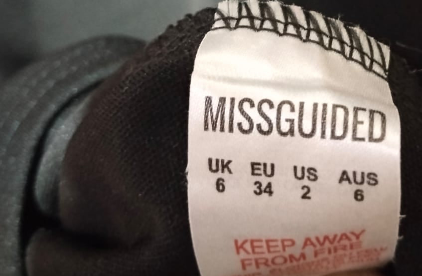 MISSGUIDED|XS|BUST 15|Black Off-the-Shoulder Midi Dress