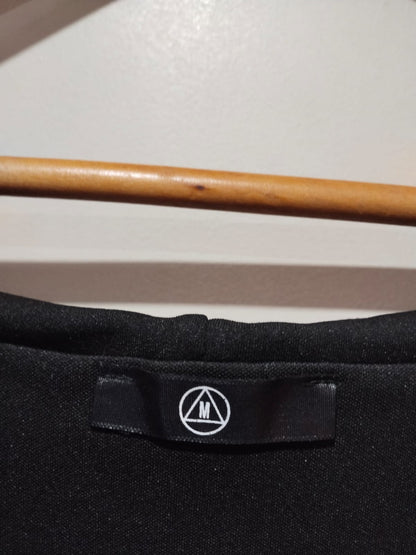 MISSGUIDED|XS|BUST 15|Black Off-the-Shoulder Midi Dress