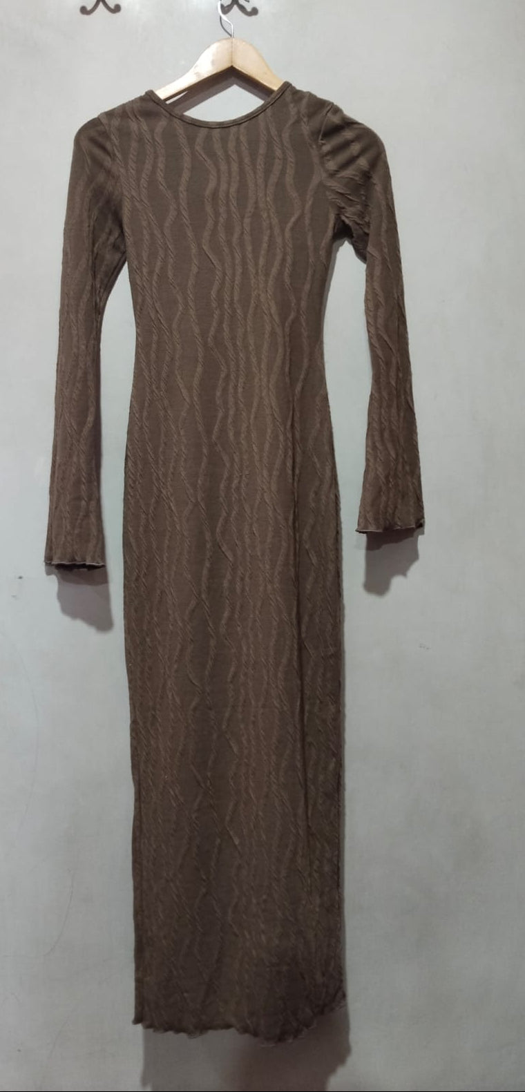 SHEIN |XS|BUST 14|Women's Open Back Tie Detail Midi Dress