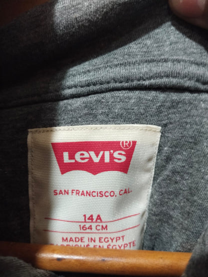 LEVIS |S/M|BUST 19| Nylon Pocket Hoodie