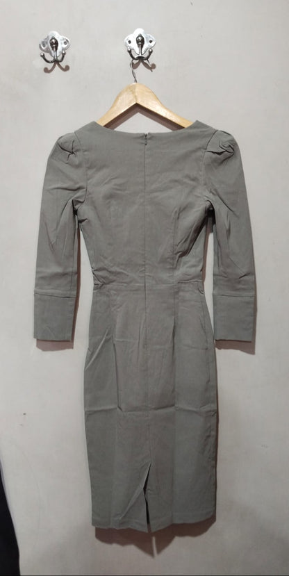 DIVA|S|BUST 13|AURELIA 3/4 SLEEVE LENGTH PENCIL DRESS