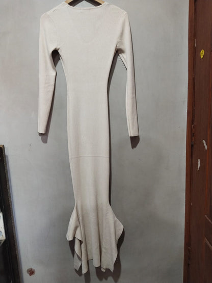 NASTY GAL|M|BUST 14|Rib-knit bodycon dress