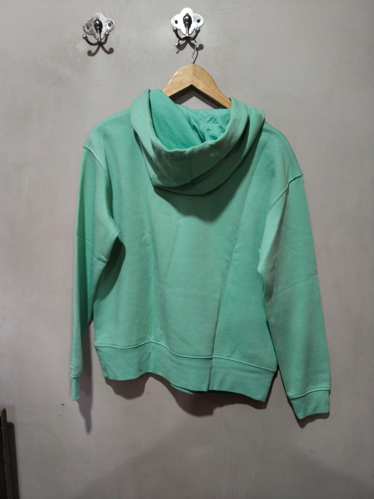 PRIMARK|S/M|BUST 22 MINT GREEN BLANK HOODIE