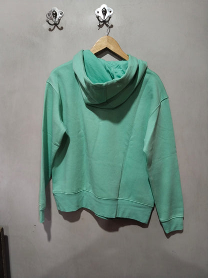PRIMARK|S/M|BUST 22 MINT GREEN BLANK HOODIE