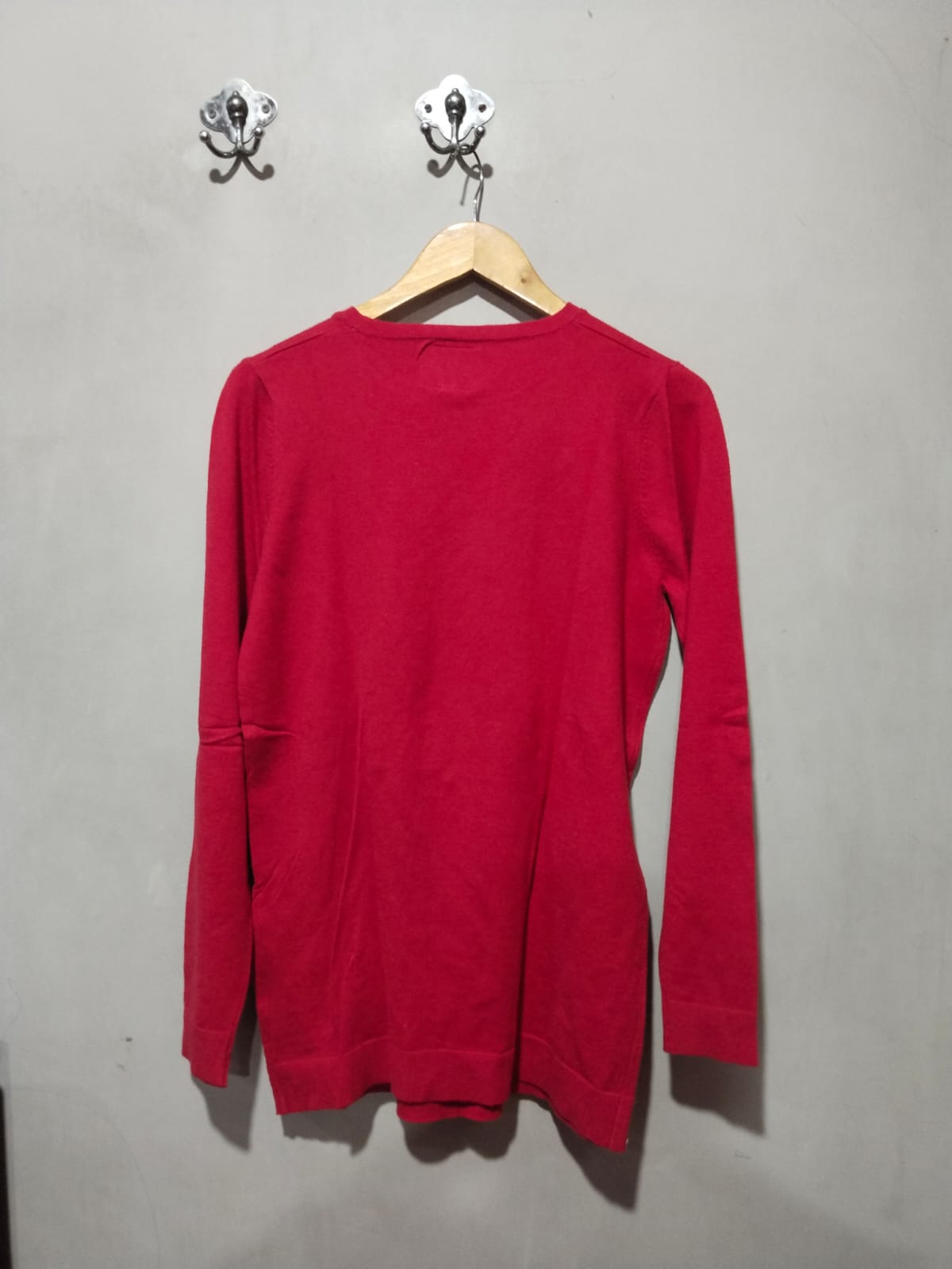 SEASONS GREETINGS|M/L|BUST 19|WOMEN'S CHRISTMAS JUMPER TUNIC