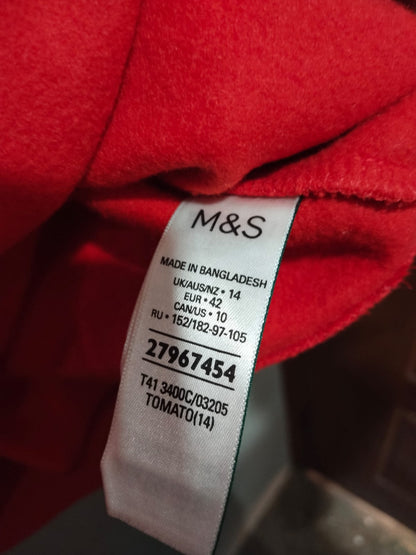 MARK&SPENCER|L|XL|BUST 24| COTTON RICH SPARKLE SLOGAN SWEATSHIRT