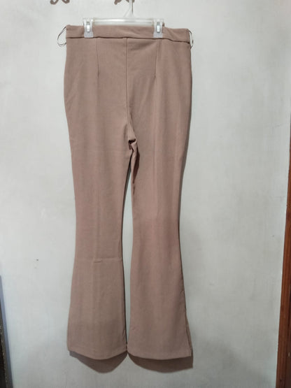 PRIMARK|M/L|WAIST 30-32|HIGH WAIST FLARE FRONT SPLIT BELL BOTTOM PANTS