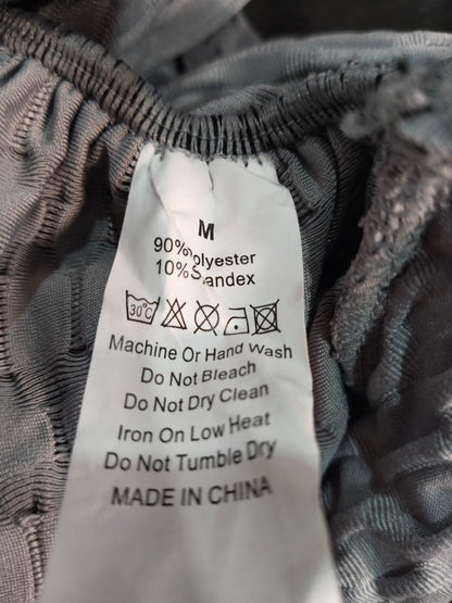 HIGH WAISTED RUCHED HONEYCOMB LEGGINGS|M|WAIST 26