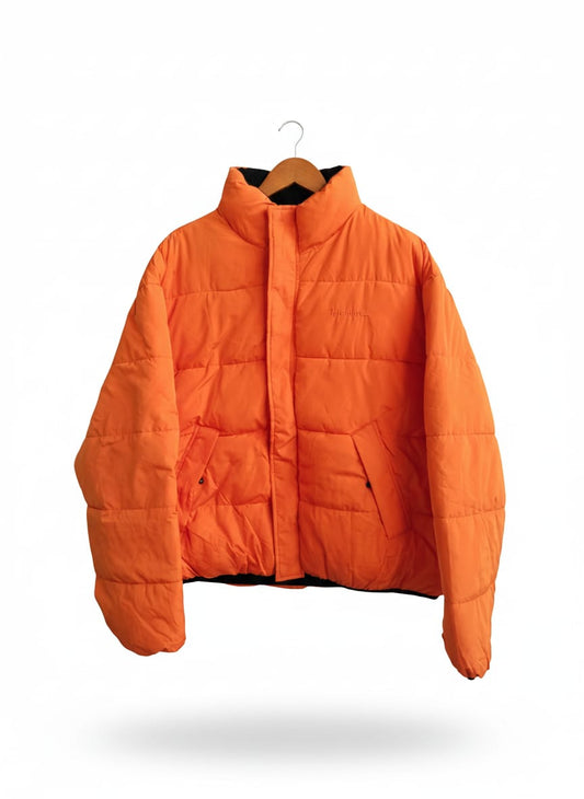 IET FRANS|M/L|BUST 27|ORANGE PUFFER JACKET
