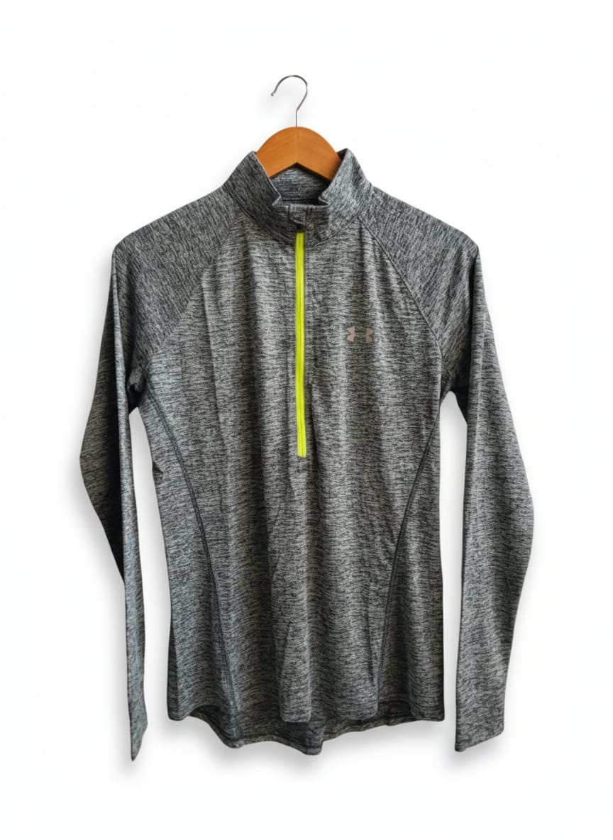 UNDER ARMOUR|M|BUST 19|WOMEN'S TECH 1/2 ZIP PULLOVER SHIRT