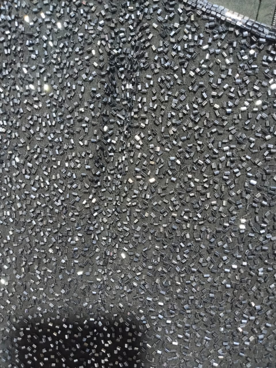 SEAN COLLECTION|XS|S|BUST 15|BLACK LONG SLEEVE BEADED MAXI DRESS