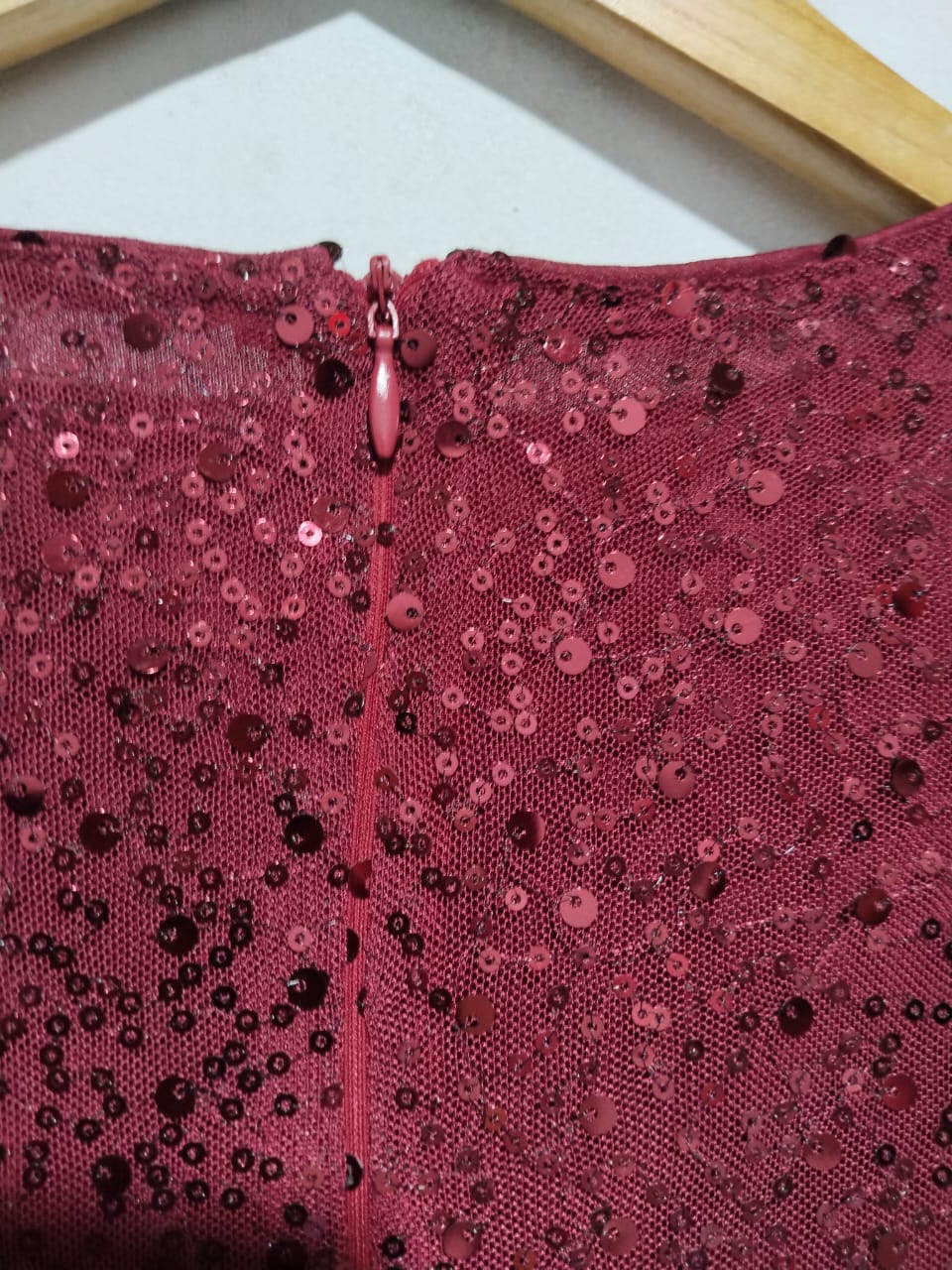 NADINE MERABI RACHEL RED JUMPSUIT|S|BUST 15