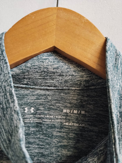 UNDER ARMOUR|M|BUST 19|WOMEN'S TECH 1/2 ZIP PULLOVER SHIRT