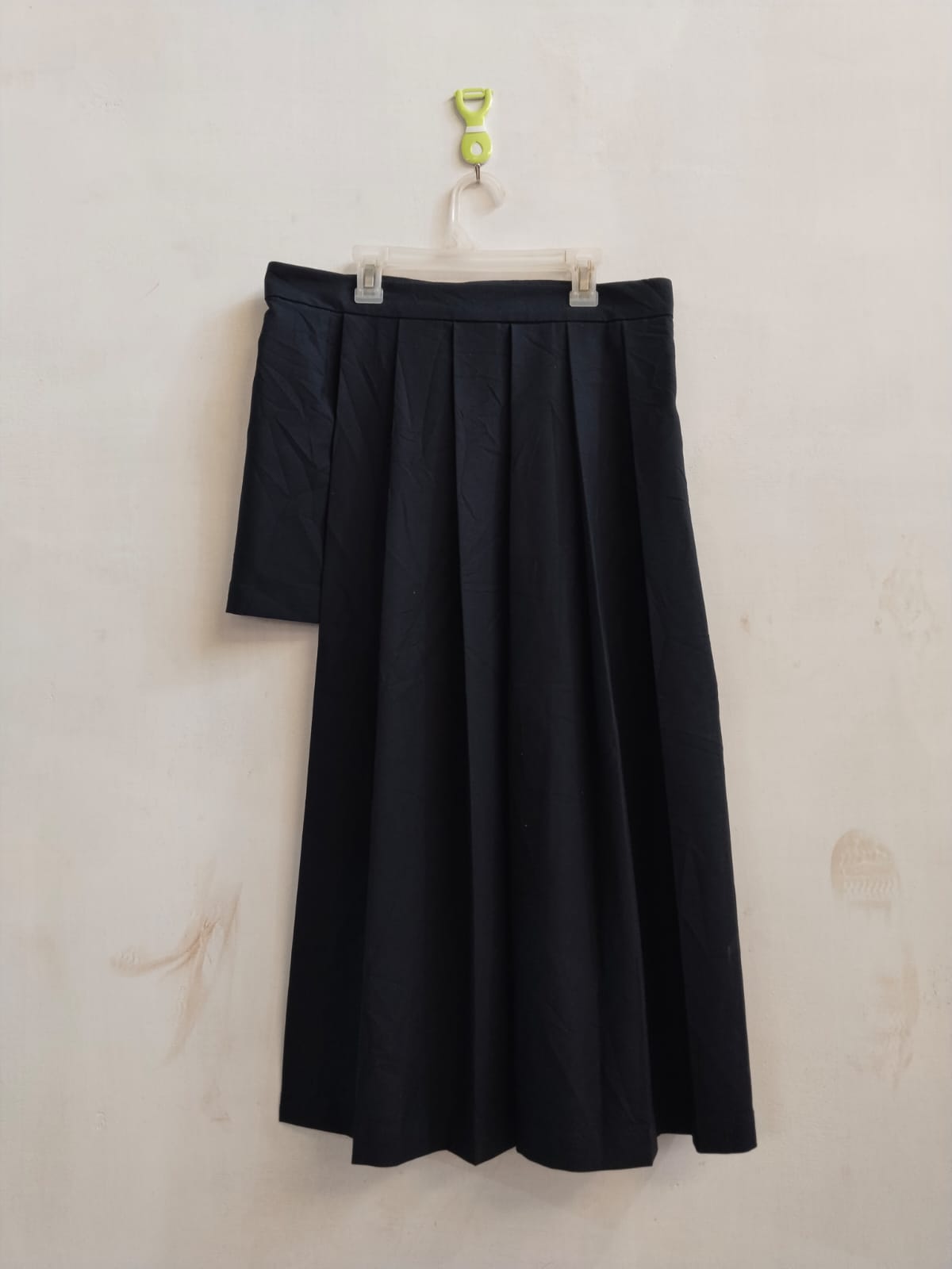 ZARA|M/L|WAIST 32|PLEATED MIDI SKIRT