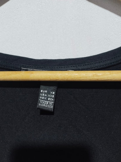 MANGO|XS|BUST 13|BLACK SLEEVELESS PLEATED MAXI DRESS WITH GOLD CHAIN POCKET ACCENTS