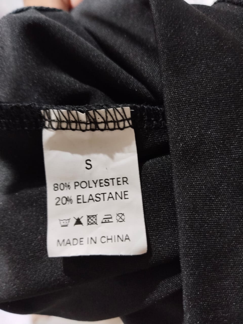 BLACK HIGH-WAISTED CROSSOVER FLARE LEGGINGS |XS/S|WAIST 22