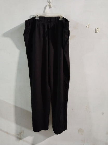 TU WOMAN|XXL/XXXL|WAIST 42|BLACK WIDE LEG RELAXED PANTS