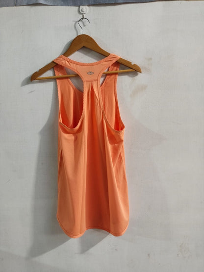 MAURICES|S|BUST 15| ORANGE RACERBACK ATHLETIC TANK TOP