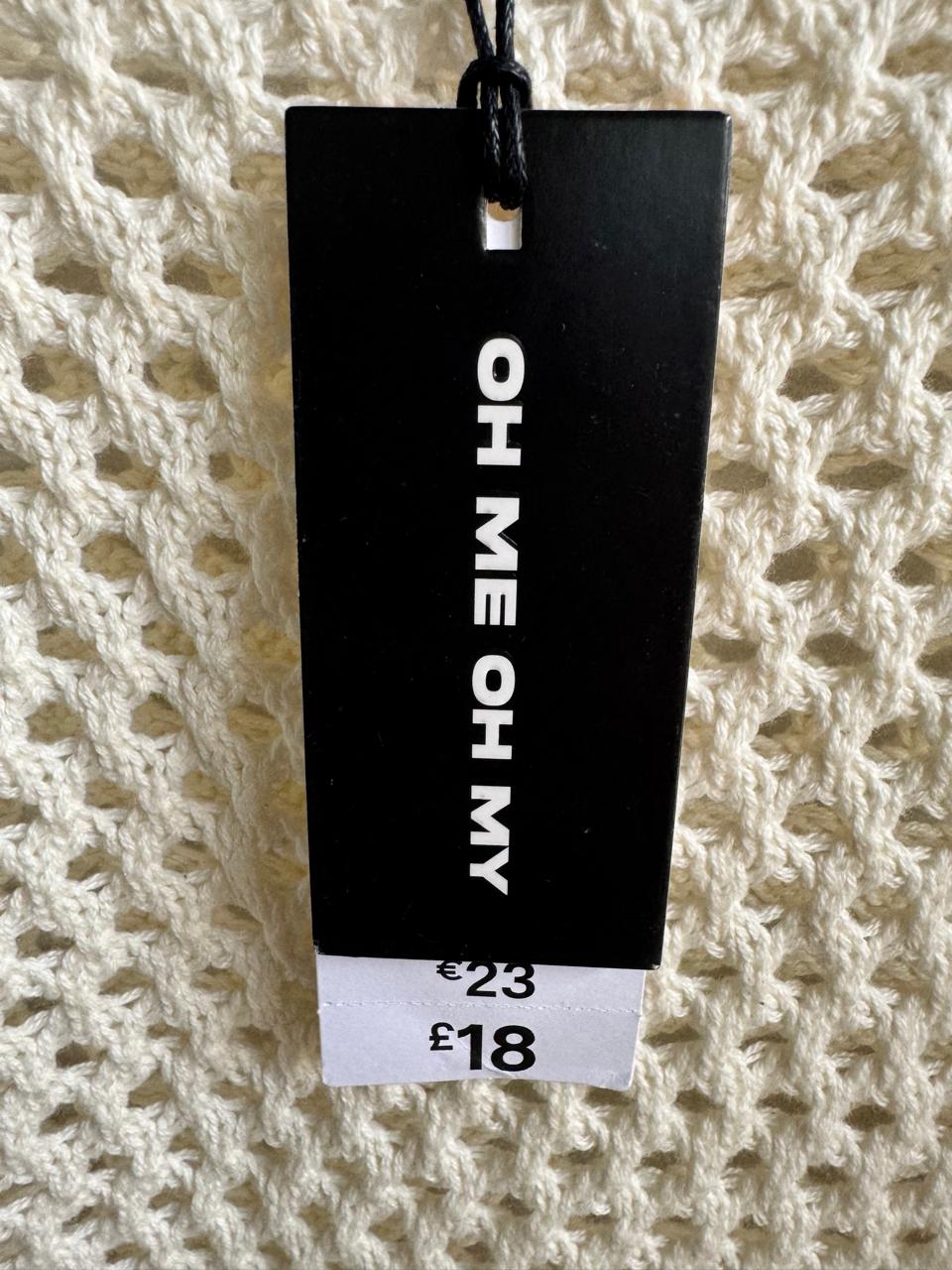 OH ME OH MY|L|JUDEY O-NECK KNIT SWEATER