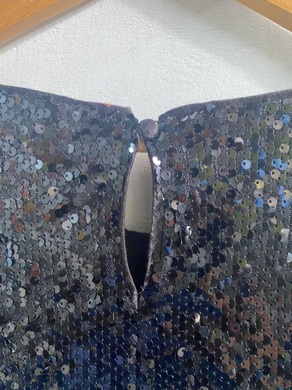 LAUREN CONRAD|XXL|BUST 28|SEQUIN OPEN-BACK TOP