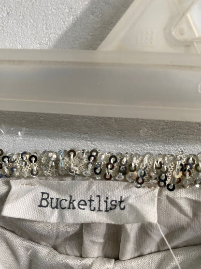 BUCKET LIST|S| B1| WAIST 26|SEQUIN FLARED PANTS