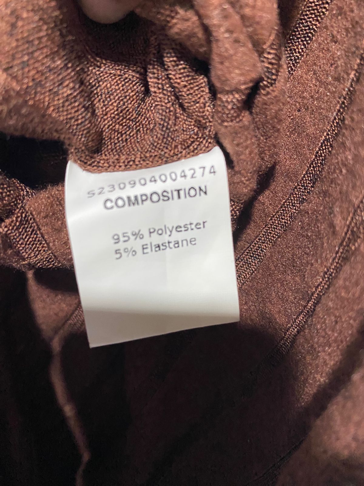 YOZY|S|BUST 14| SLEEVELESS KNITTED DRESS IN BROWN