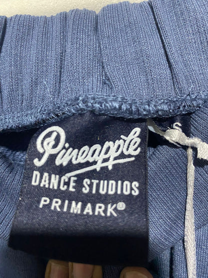 PRIMARK |XS|WAIST 24| C7| PINEAPPLE WOMEN'S BLUE JOGGER TROUSERS