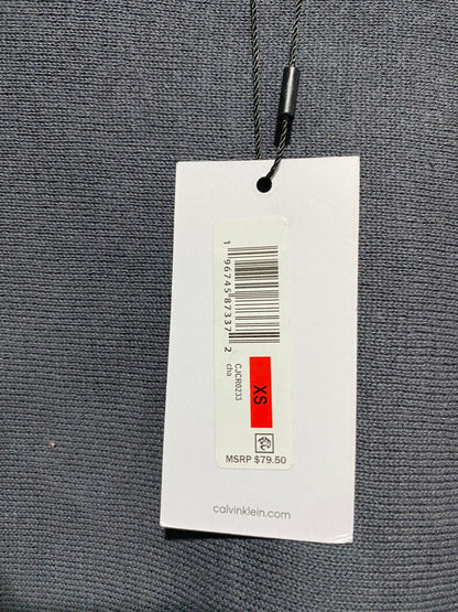 CALVIN KLEIN|XS/S|BUST 22|Badge Crew Sweatshirt