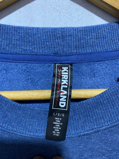 KIRKLAND|L|BUST 26| Kirkland Signature Unisex Logo Crewneck Sweatshirt